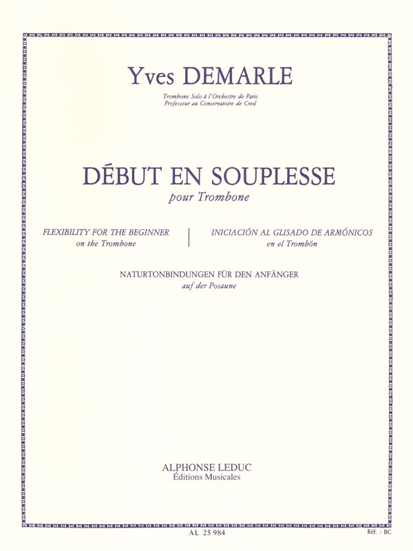 Yves Demarle: Début en Souplesse (Trombone solo)