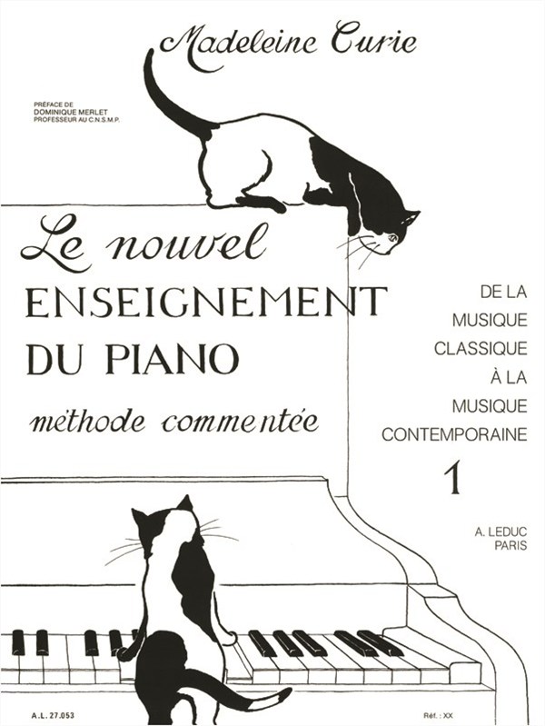 Madeleine Curie: Le Nouvel Enseignement du Piano Vol.1 (Piano solo)