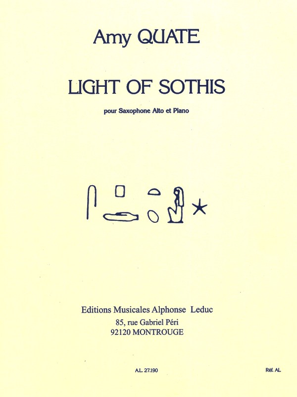 Amy Quate: Light Of Sothis
