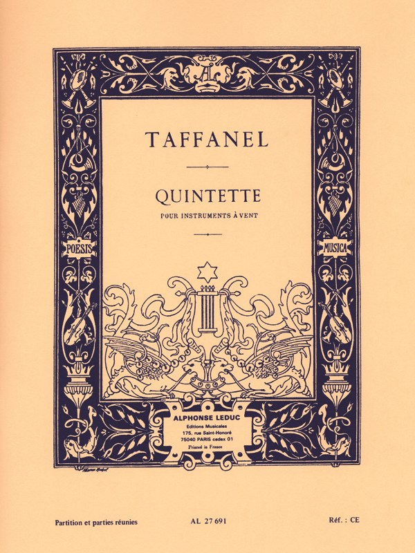 Paul Taffanel: Quintette (Quintet-Wind)