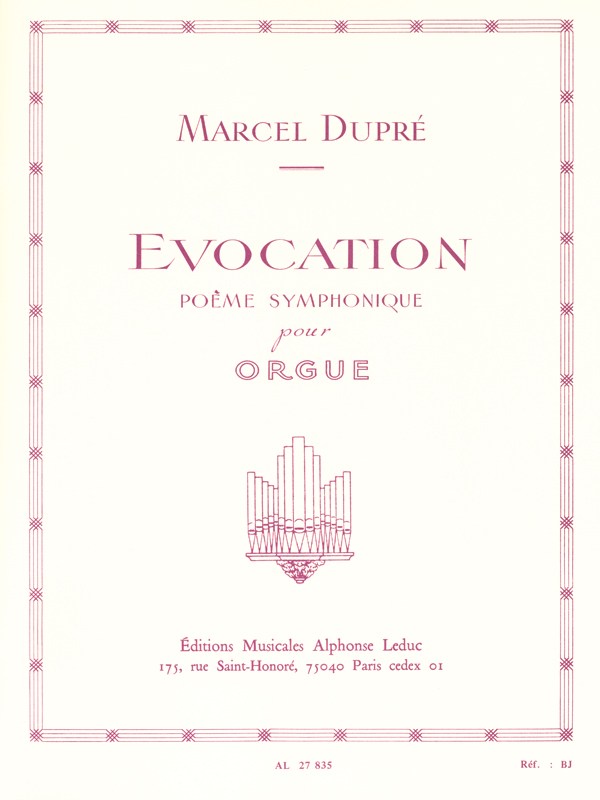 Marcel Dupré: Evocation Op.37
