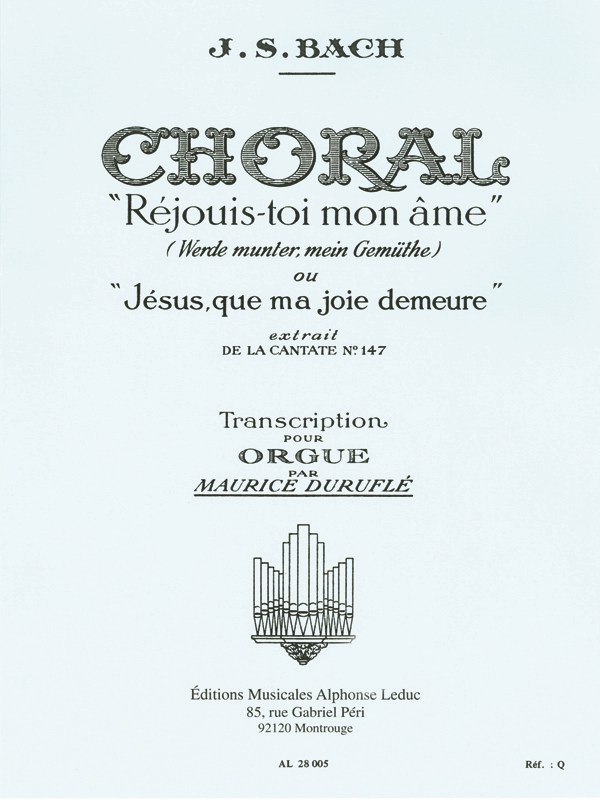 J. S. Bach: 10. Choral, extract from Cantata BWV 147