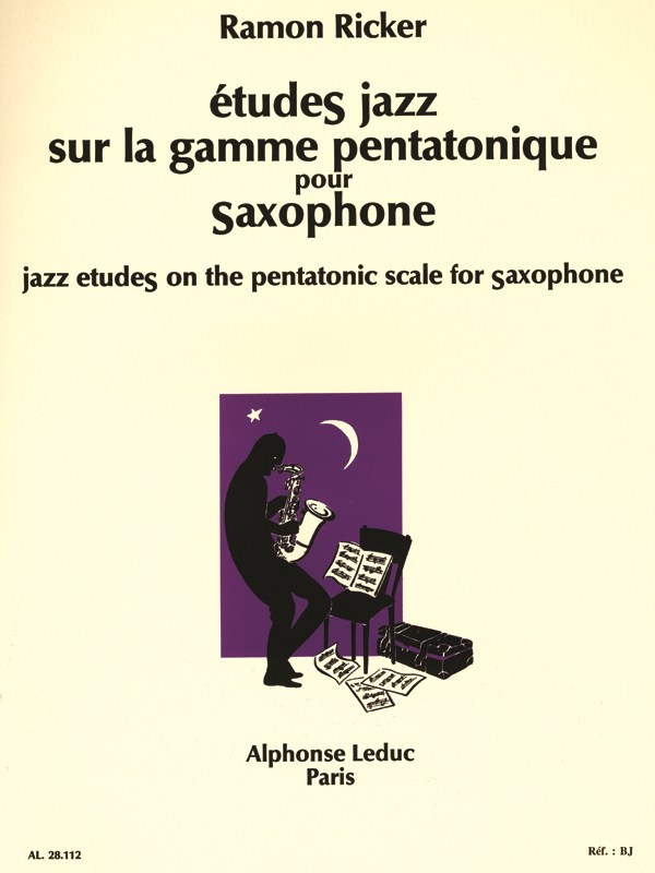 Ramon Ricker: Etudes Jazz sur la Gamme pentatonique (Saxophone solo)
