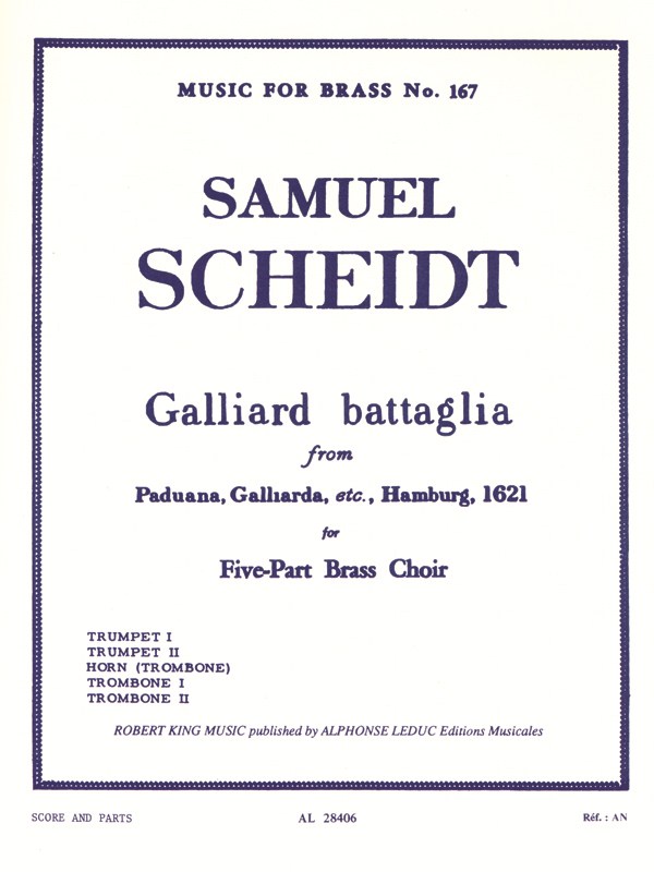 Samuel Scheidt: Galliard Battaglia (Quintet-Brass)