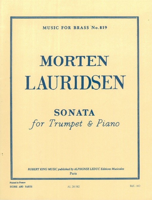 Morten Lauridsen: Sonata (Trumpet & Piano)