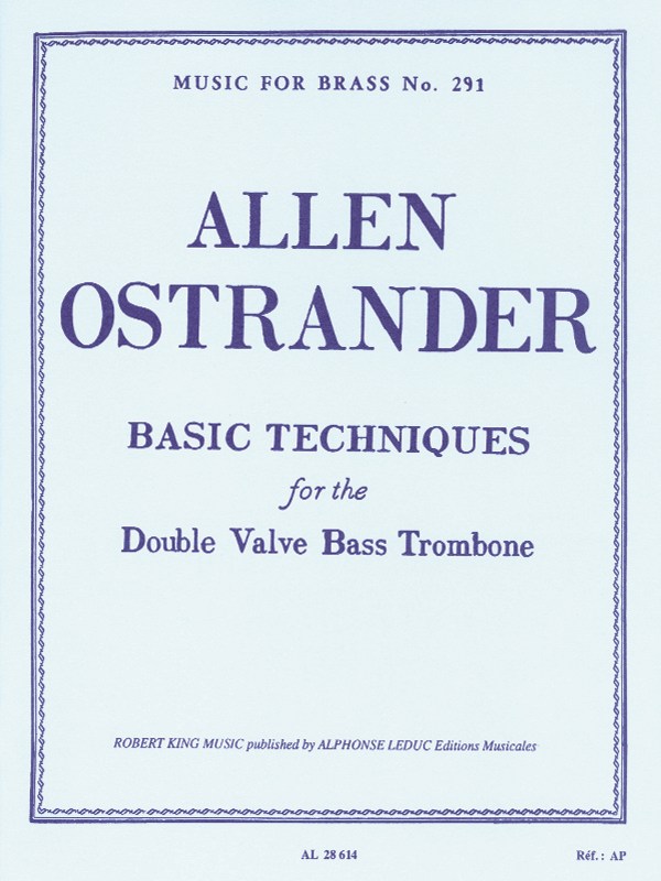 Allen Ostrander: Basic Techniques (Trombone-Bass solo)