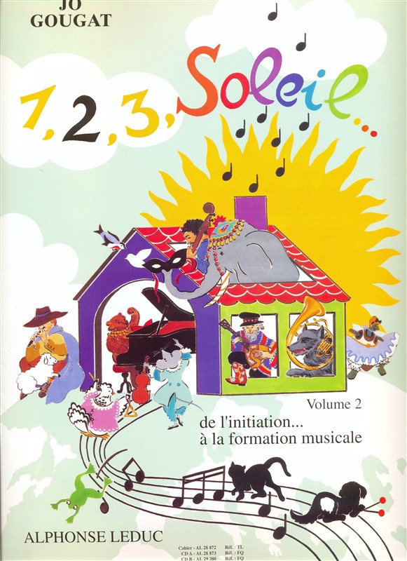 1, 2, 3, Soleil... de l'initiation à la formation musicale vol 2/3 2CD