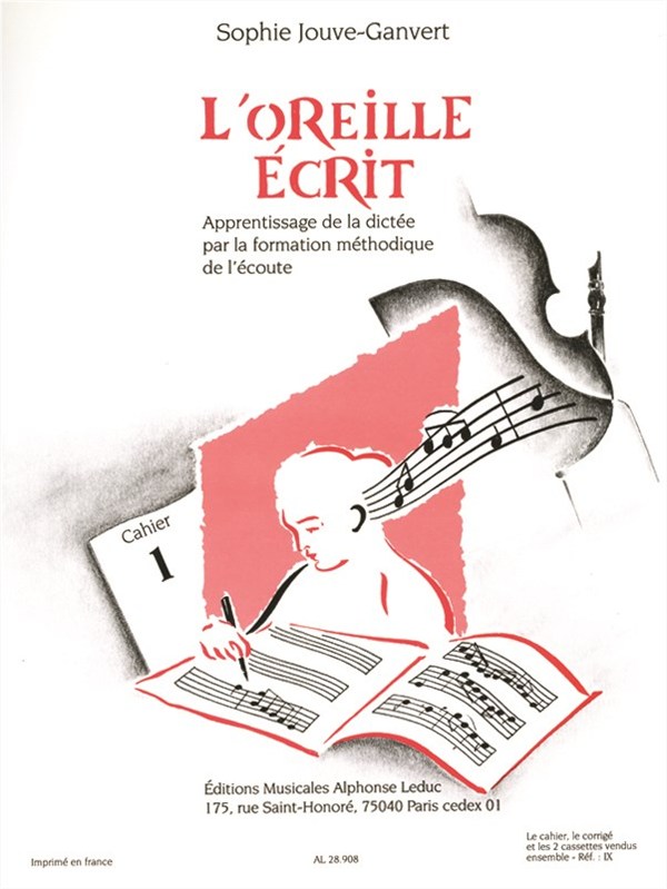 Sophie Jouve-Ganvert: L'Oreille écrit (Miscellaneous)
