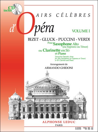 Various Composers: Airs célèbres d'Opéras Vol.1 (Clarinet & Piano)