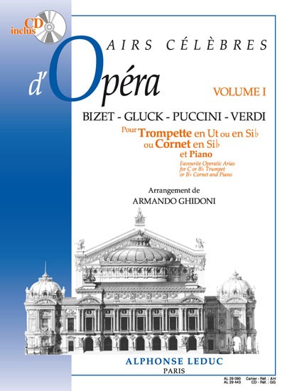 Various Composers: Airs célèbres d'Opéras Vol.1 (Trumpet & Piano)