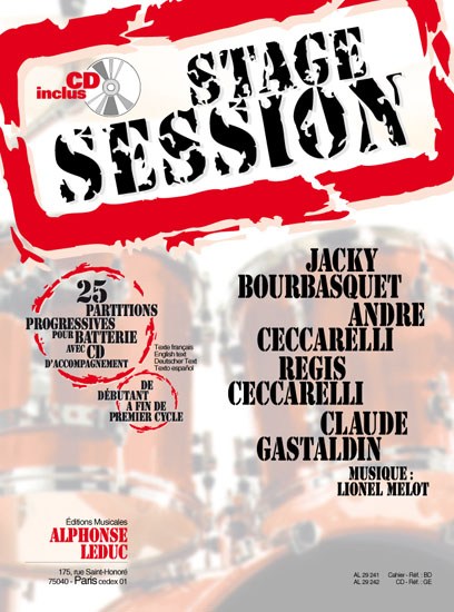 Jacky Bourbasquet-Pichard: Stage Session Vol.1: Book (Percussion solo)