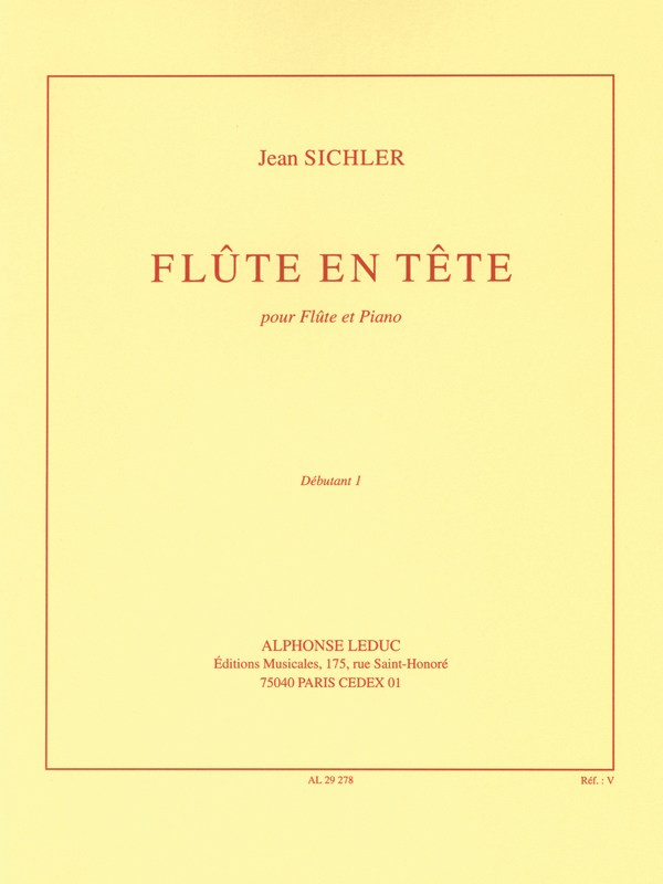 Jean Sichler: Flûte en Tête (Flute & Piano)