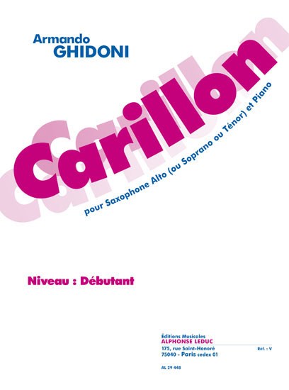 Carillon Sax/Pno