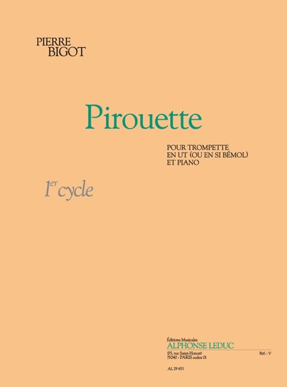 Pierre Bigot: Pirouette (Trumpet & Piano)