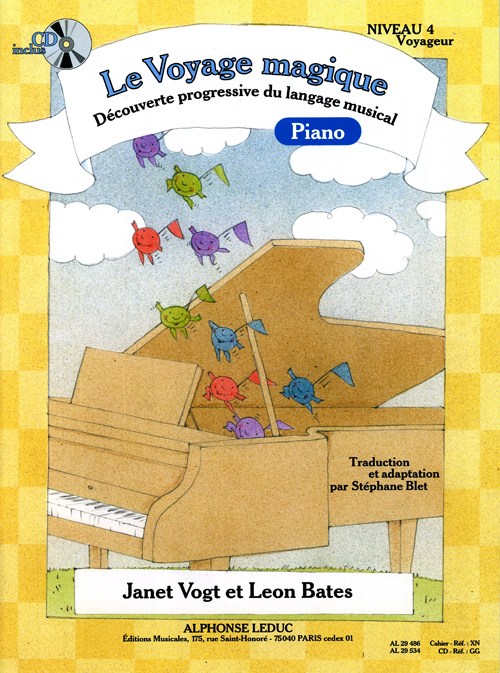 Bates: Le voyage magique (traduction et adaptation par Stéphane Blet) niveau 4 – voyageur / le cahier (cahier et cd vendus ensemble)