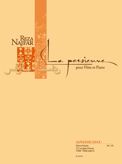 Reza Najfar: La Persienne (Flute & Piano)