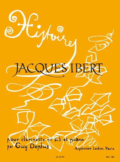 Jacques Ibert: Histoires, 8 Pièces (Clarinet & Piano)