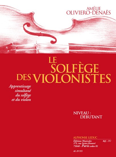 Amélie Oliviero-Denaës: Le Solfège des Violinistes (Violin solo)