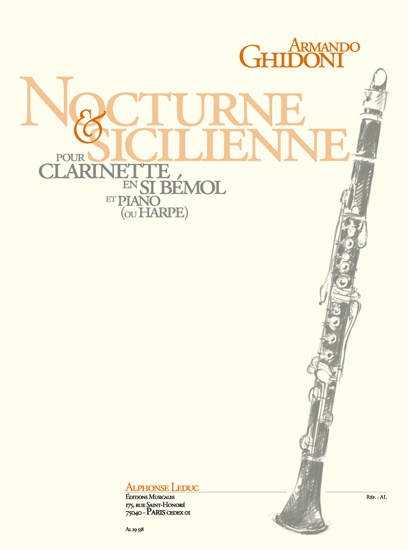 Armando Ghidoni: Nocturne & Sicilienne (Clarinet & Piano)