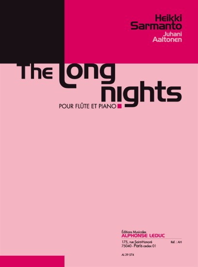 Heikki Sarmanto/Juhani Aaltonen: The Long Nights (Flute & Piano)