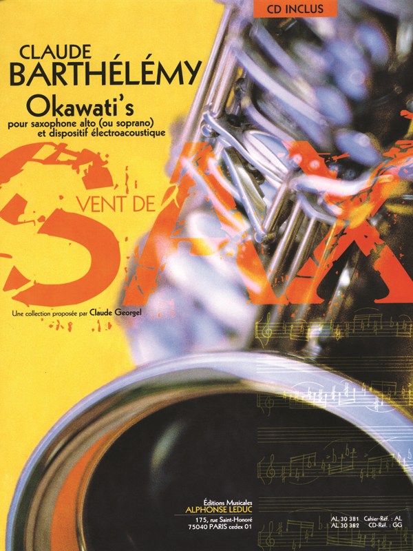 Claude Barthélémy: Okawati's (Alto/Soprano Saxophone)