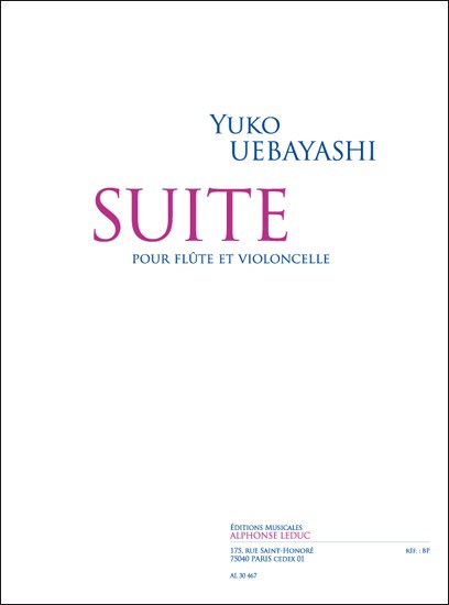 Uebayashi: Suite pour flute et violoncelle