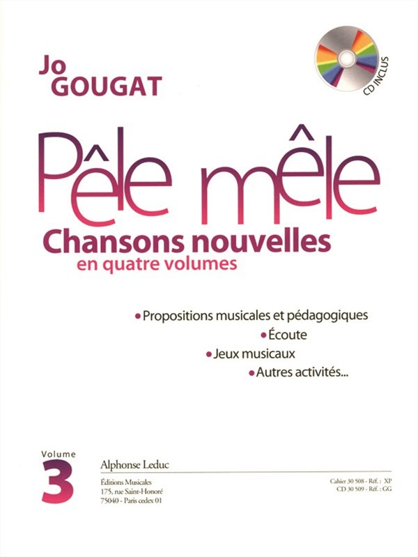 Jo Gougat: Pell Mell, New Songs in 4 Volumes (Volume 3)