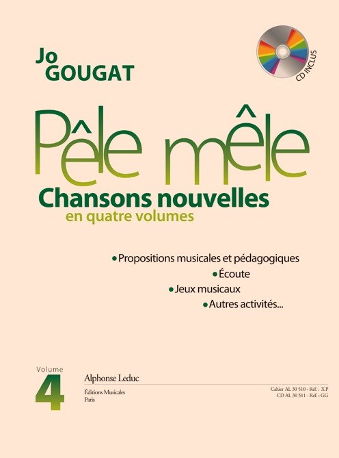 Jo Gougat: Pêle-Mêle, Vol. 4 (Book/CD)