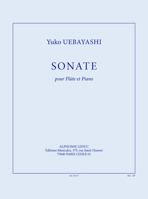Uebayashi Sonate Flt/Pf Bk