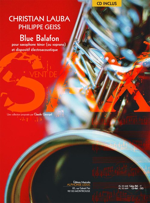 Christian Lauba: Blue Balafon (Book/CD)