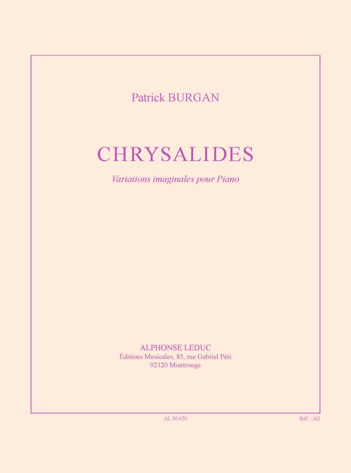 Patrick Burgan: Chrysalides