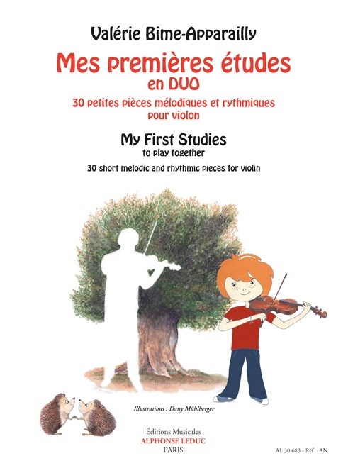 Valérie Bime-Apparailly: My First Studies To Play Together - 30 Short Melodic And Rhythmic Pieces For Violin