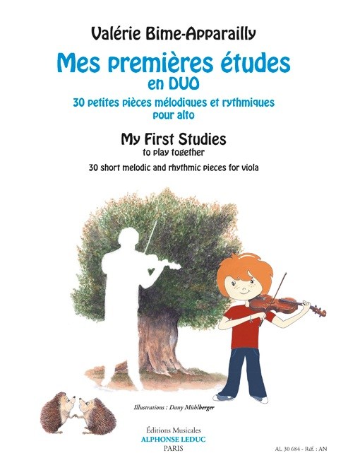 Valérie Bime-Apparailly: My First Studies To Play Together - 30 Short Melodic And Rhythmic Pieces For viola
