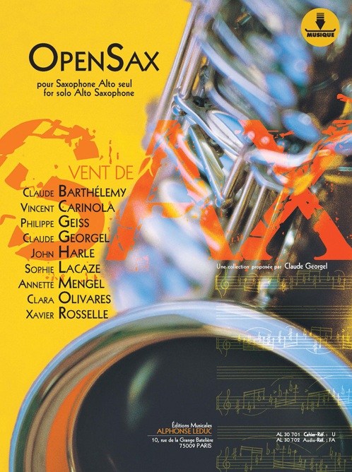 OpenSax (Book/Download Card)