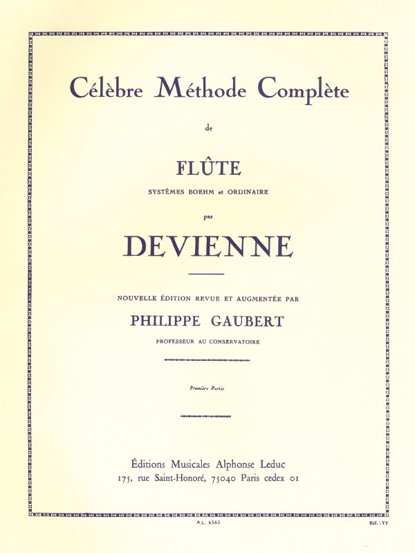 François Devienne: Méthode complète Vol.1 (Flute solo)