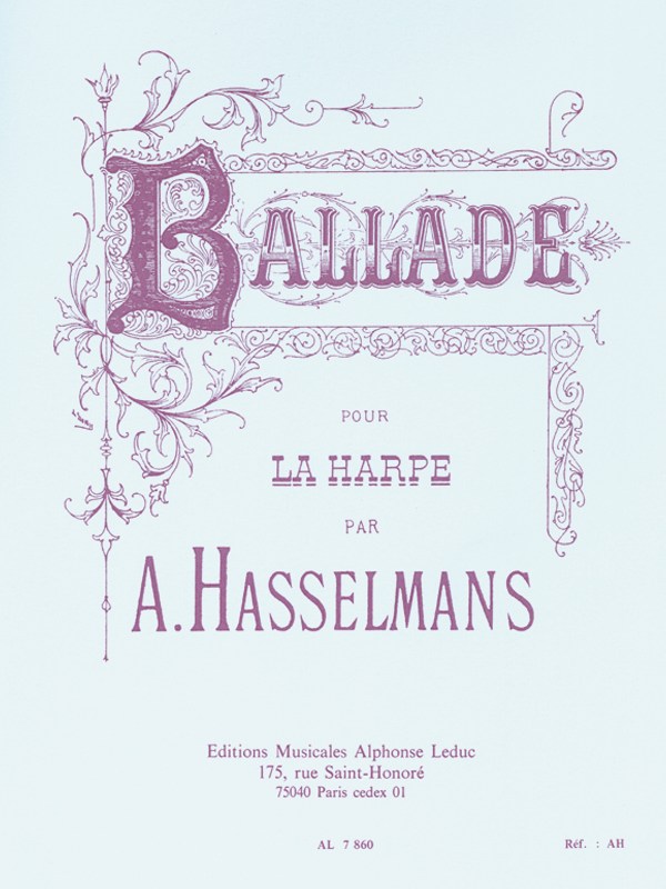 Alphonse Hasselmans: Ballade (Harp solo)