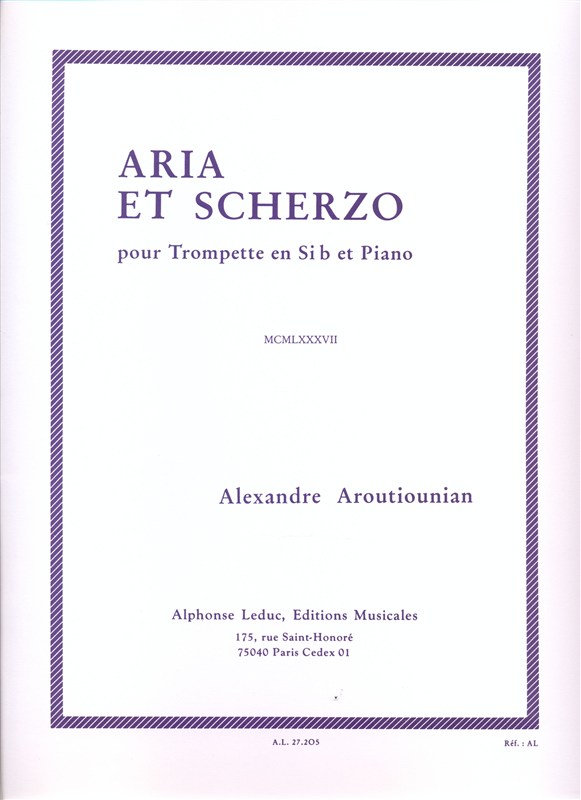 Canzonetta pour clarinette et piano