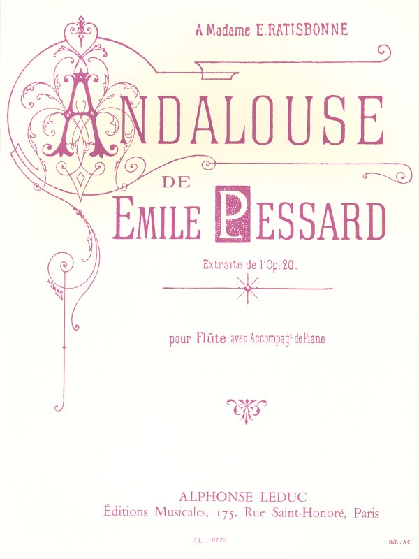 Emile Pessard: Andalouse (Flute/Piano)