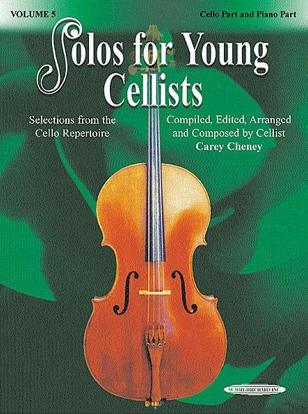 CHENEY CAREY SUZUKI SOLOS FOR YOUNG CELLISTS VOL.5 CELLO/PIANO BOOK