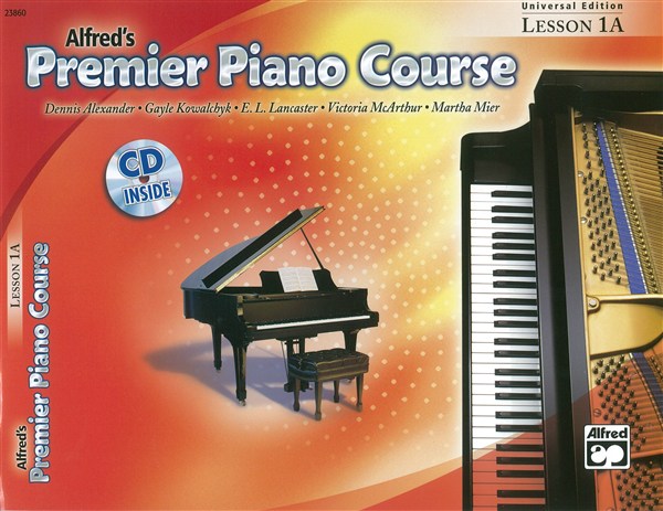 Alfred's Premier Piano Course - Lesson 1A (BK/CD)