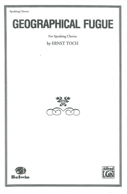 Ernst Toch: Geographical Fugue