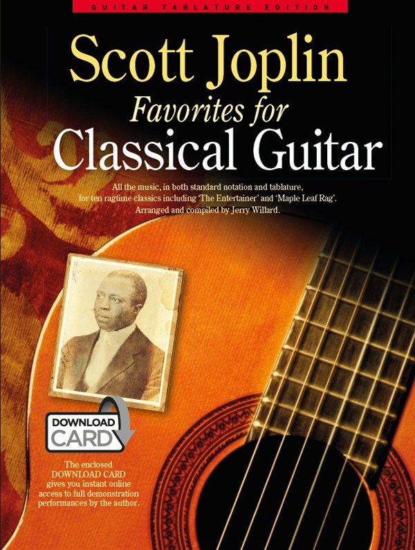 Scott Joplin Favorites For Classical Guitar (Book/Download Card)