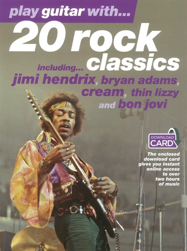 Play Guitar With...20 Rock Classics (Book/Download Card)
