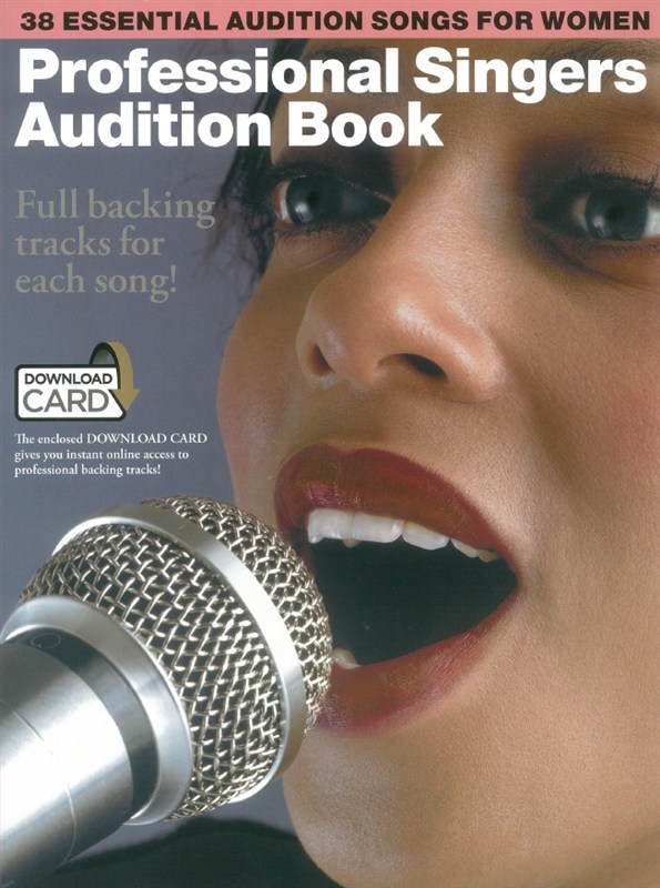 Professional Singers Audition Book (Book/Download Card)