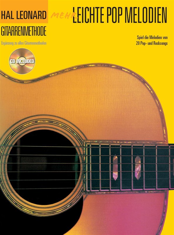 Hal Leonard Gitarrenmethode: Mehr Leichte Pop Melodien