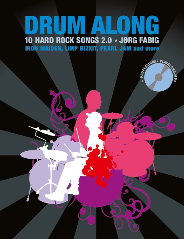 Drum Along - 10 Hard Rock Songs 2.0 (Book/CD)