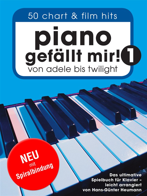 Piano Gefällt Mir! 50 Chart & Film Hits (Spiral Bound)