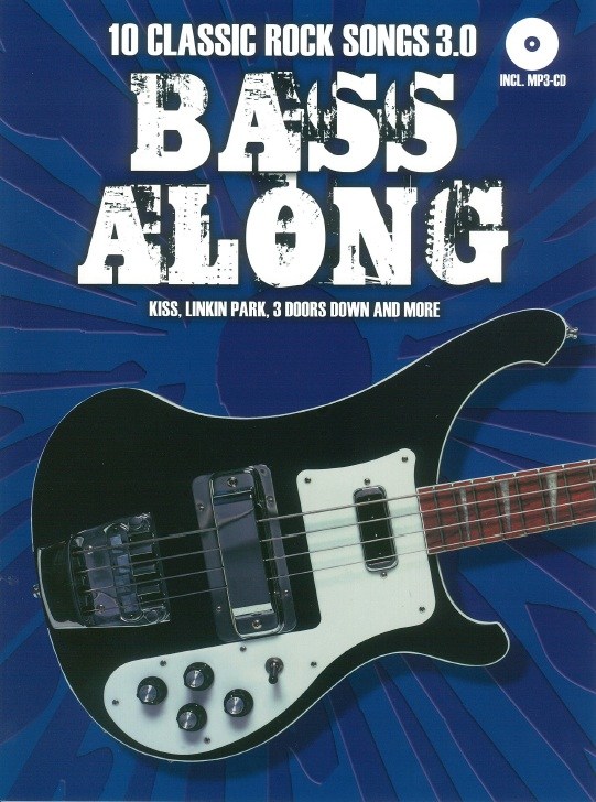 Bass Along: 10 Classic Rock Songs 3.0 (Book/CD)