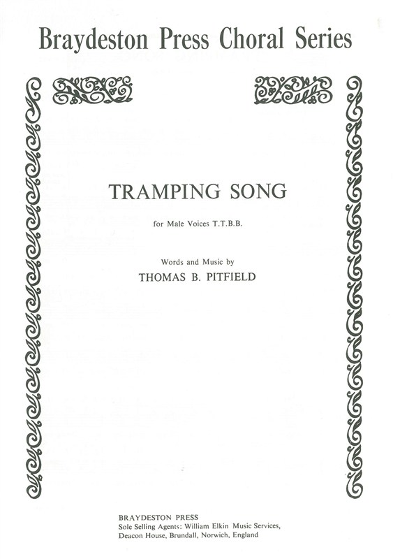 Thomas Baron Pitfield: Tramping Song TTBB