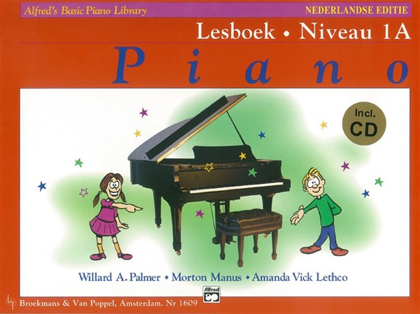 Alfred's Basic Piano Library: Piano Lesboek - Niveau 1A (Book/CD) (Dutch Language)